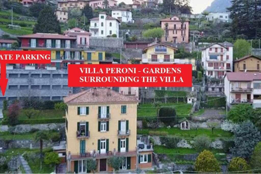 Villa Peroni Lake Como Vintage Argegno Exterior foto